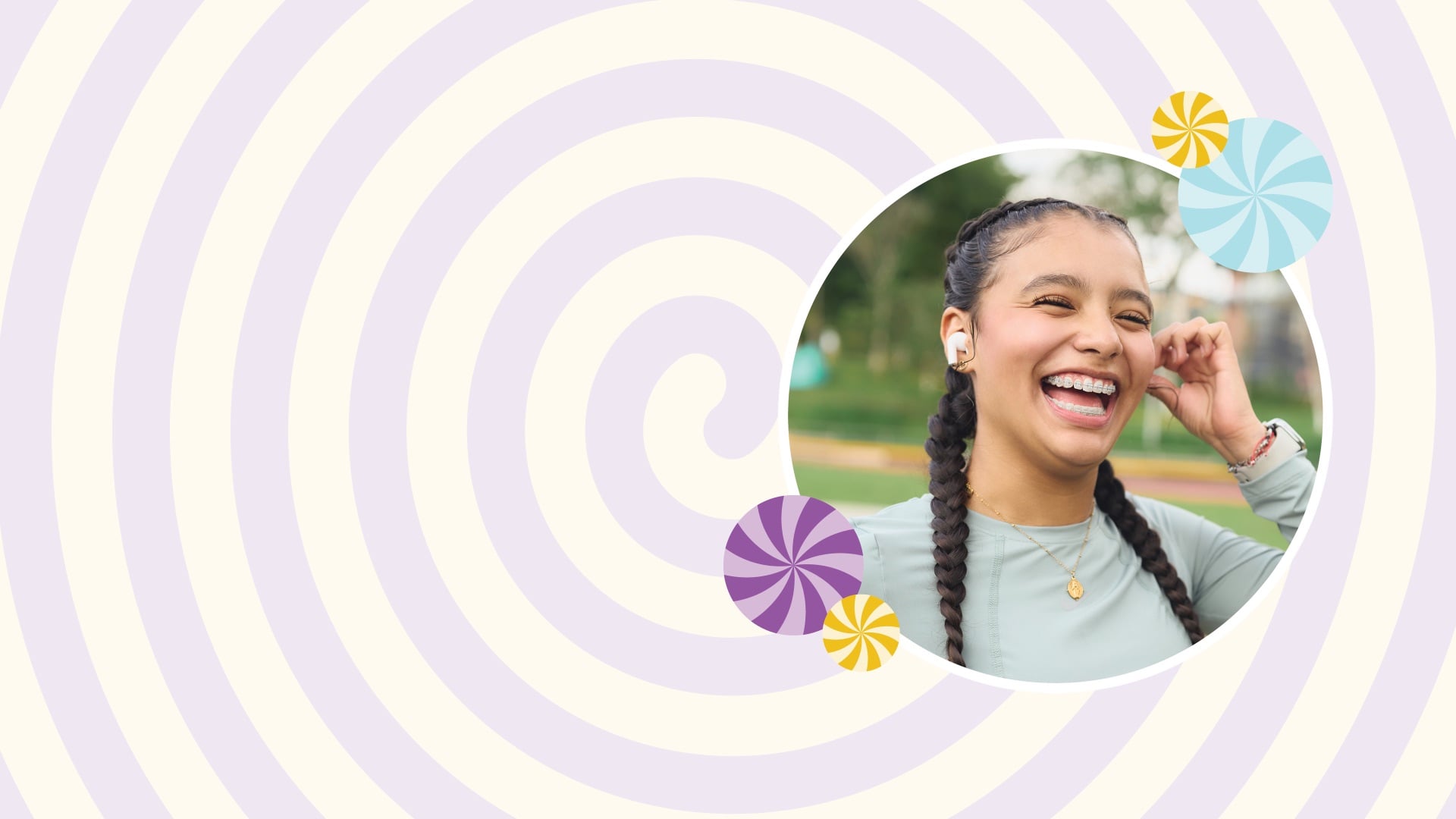 Smiling young woman